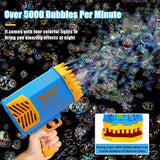 Bazooka Bubble Gun Machine β 69 Holes Bubble Maker with Lights | Kids Outdoor Toy