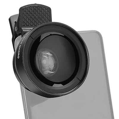 0.45X Wide Angle & Macro External Phone Camera Lens with Clip – Universal Mobile Lens