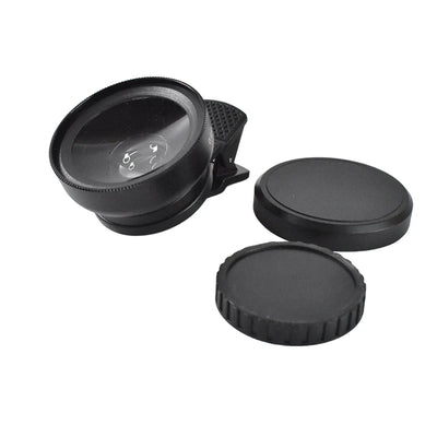 0.45X Wide Angle & Macro External Phone Camera Lens with Clip – Universal Mobile Lens