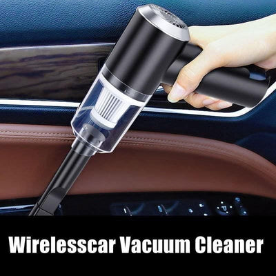 Portable Air Duster & Wireless Mini Vacuum Cleaner for Electronics, PC, Keyboard, Camera & Home Appliances