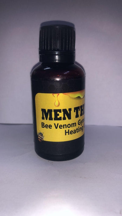 Bee Venom Gynecomastia Heating Oil for Men (Pack of 2, 15ml) | Reduce Chest Fat & Enhance Confidence