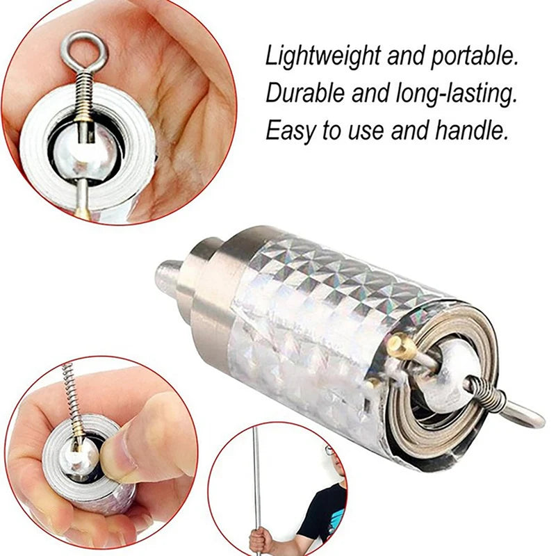 Magic Appearing Cane – High Elasticity Steel Silver Magic Wand (Lightweight & Portable)