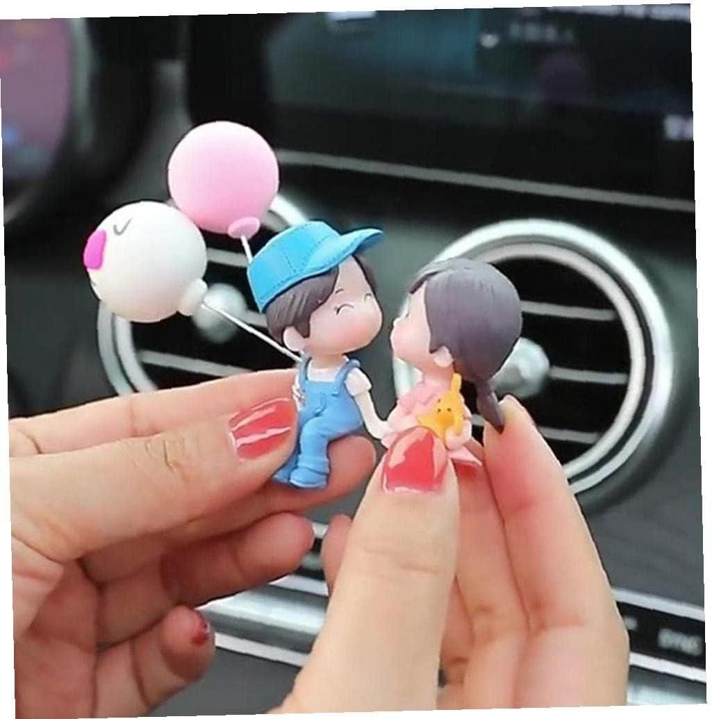 Couple Car Decoration | Cute Cartoon Lovers Figurine | Romantic Dashboard Toy